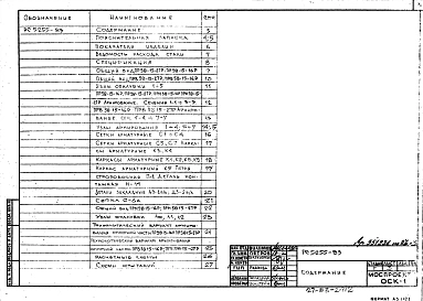 Альбом 1 Рабочие чертежи 