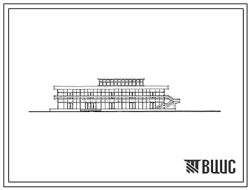 Типовой проект 242-4-13с Столовая на 360 (300) посадочных мест с пищеблоком, рассчитанным на обслуживание 720 человек для пионерского лагеря-базы отдыха круглогодичного действия.