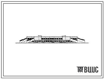 Типовой проект 212-1-258с.83 Детский сад-ясли на 320 мест универсального назначения. Для строительства в 1В климатическом подрайоне, 2 и 3 климатических районах сейсмичностью 8 и 9 баллов