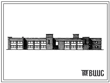 Типовой проект 274-32-55 Здание торгово-бытового назначения.