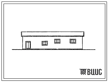 Типовой проект У.804-2-87.95 Здание для карантирования лошадей