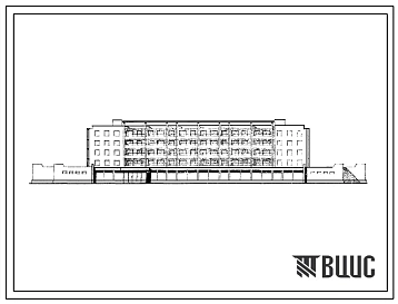 Типовой проект 114-132-5с Пятиэтажный четырехсекционный 40-квартирный жилой дом со встроенно-пристроенным магазином «Универсам». Для строительства в IIIА, IIIБ и IIIВ климатических подрайонах сейсмичностью 7 баллов.