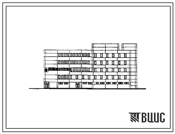Типовой проект 282-1-162 Городской дом быта на 300 рабочих мест