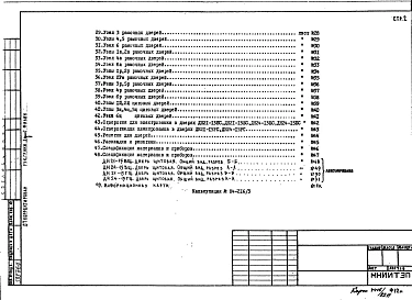 Альбом 1 Рабочие чертежи