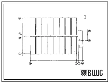 Типовой проект 810-01-28.88 Блок зимних теплиц пролетом 24 м площадью 3 га (компоновочные решения). Площадь участка - 3,6 га. Расчетная температура: -40°С