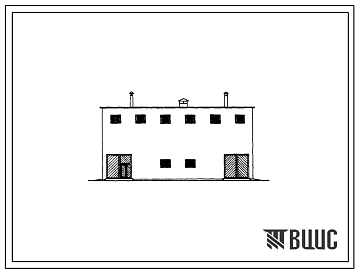 Типовой проект 801-109 Ферма откорма крупного рогатого скота на барде на 2000 голов. Для строительства в районах с расчетной наружной температурой -20, -25, -30 и -40?С. (Для 1, 2, 3 и 5 проектно-строительных зон).