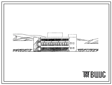 Типовой проект 242-1-19/76 Общественный корпус для санаториев на 500 мест. Для строительства в IВ климатическом подрайоне, II и III климатических районах.