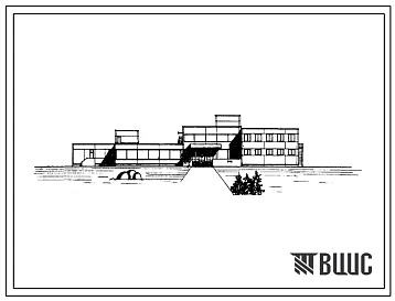 Типовой проект 252-3-15 Профилакторий на 100 мест. Для строительства в IВ климатическом подрайоне, II и III климатических районах.