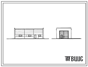 Типовой проект 816-9-35.86 Пункт консервации сельскохозяйственной техники на 1 постановочное место. Предназначен для проведения работ по техническому обслуживанию сельхозтехники при подготовке ее к хранению. Размеры здания - 9x18 м. Расчетная температура: