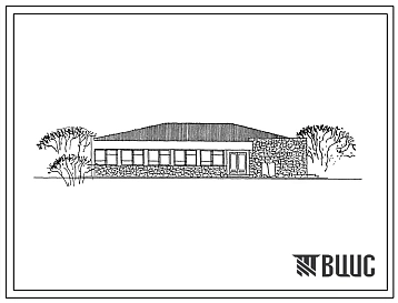 Типовой проект 274-20-140с.83 Столовая на 50 мест. Для строительства в 3Б,4Г и 4В климатических подрайонах сейсмичностью 7 и 8 баллов.
