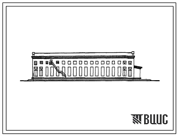 Типовой проект 816-74/70 Центральная ремонтная мастерская для хозяйств с парком 100 тракторов.