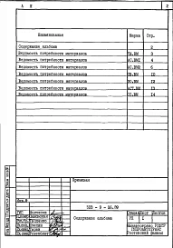Альбом 3 Ведомости потребности в материалах