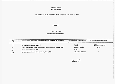 Альбом 2  Ведомость потребности в материалах