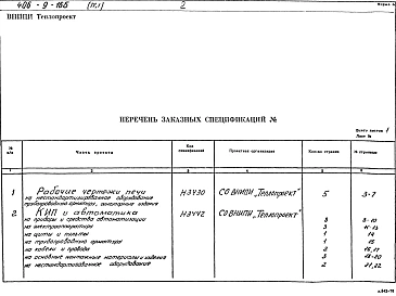 Альбом 4 Заказные спецификации