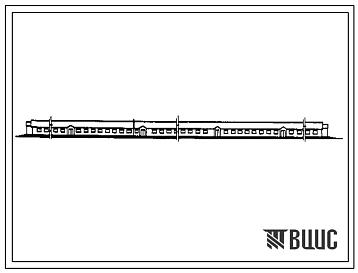 Типовой проект 803-3-94.86 Овчарня для зимнего ягнения на 800 маток. Содержание - пастбищно-стойловое. Раздача кормов – мобильная. Поение - из автопоилок. Удаление навоза – бульдозером. Размеры здания - 12,4x180 м. (проект переведен в формат DWG)