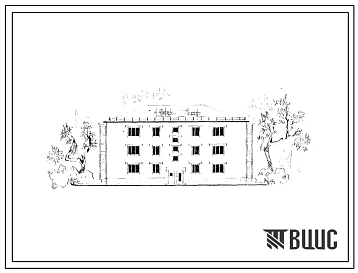 Типовой проект 114--52-194с Дом 3-этажный 1-секционный на 12 квартир