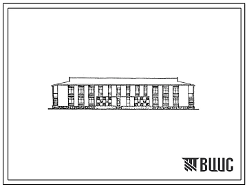 Типовой проект 214-1-325с.85 Детские ясли-сад на 95 мест. Для сельского строительства  4А и 4Г климатических подрайонах Узбекской ССР сейсмичностью 7 и 8 баллов