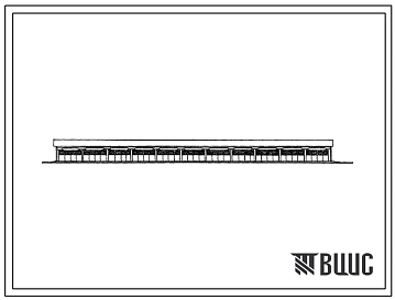 Типовой проект 812-24 Крытый ток с прилегающими асфальтовыми площадками на 600-800 т зерна.