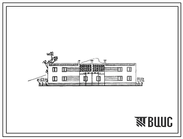 Типовой проект 144-40-36с Двухэтажный двухквартирный жилой дом с пятикомнатными квартирами. Для строительства в районах сейсмичностью 7 и 9 баллов на непросадочных и просадочных грунтах.