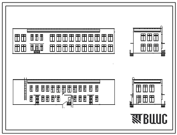 Типовой проект VI-07А Детские ясли-сад на 150 мест (проект переведен в формат DWG)