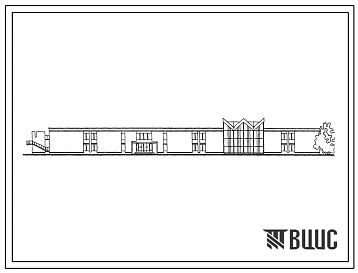 Типовой проект 264-19-15 Главный учебный корпус станции юных натуралистов на 220 мест для строительства в 1В климатическом подрайоне, 2 и 3 климатических районах