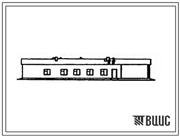 Типовой проект 803-9-26.84 Здание подсобно-вспомогательного назначения для овцеферм на 5-9 тыс.маток (стены кирпичные).