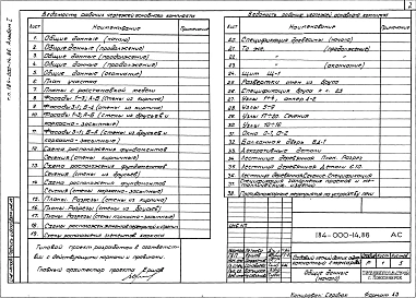 Альбом 1  Архитектурно-строительные решения. Электрическое освещение    