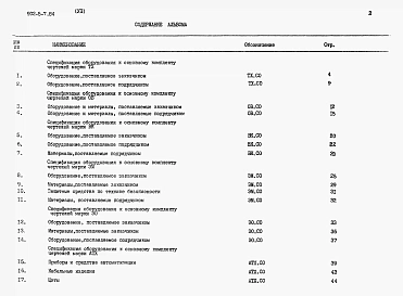 Альбом 7 Спецификации оборудования