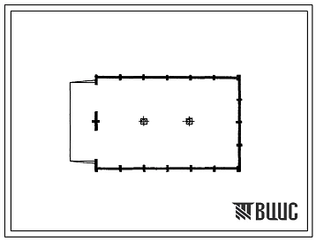 Типовой проект 817-88 Склад подстилки емкостью 500 м3.