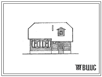 Типовой проект 146-115-217.90 Одноэтажный 1-квартирный 3-комнатный жилой дом брусчатой конструкции