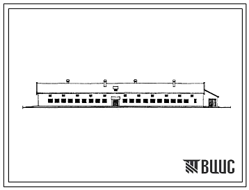 Типовой проект 801-174 Родильное отделение на 120 коров мясных пород