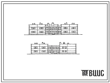 Типовой проект 242-05-92.87 Спальный корпус на 120 мест для пионерских лагерей – баз отдыха на 240-480 мест (типовое объемно-планировочное решение)