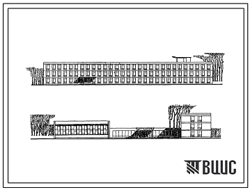 Типовой проект 2М-02-2С/66  Универсальное здание общеобразовательной школы на 24 классных помещения (960-1000 ученических мест). Для строительства в III-Б строительно-климатической зоне, в районах с сейсмичностью 7 баллов.