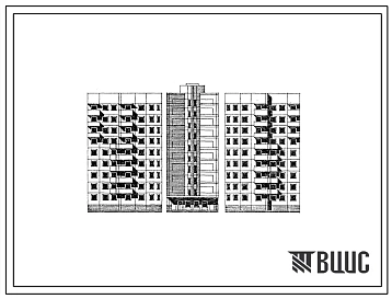 Типовой проект 171-02.23.86 9-этажные крупнопанельные жилые и лестничные блоки системы "Д" (элементы компоновки) ЭК-1; ЭК-2; Эк-4л/п; ЭК-5л/п; ЭК-6л/п; ЭК-7л/п; ЭК-8л/п; ЭК-9л/п; ЭК-11л/п; ЭКЛ-1; ЭКЛ-2 (для строительства в г. Уфе)