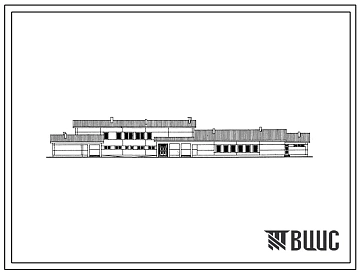 Торговый проект 272-30-123.13.86 Торговый центр 2 типа для сельского поселка (для строительства в Эстонской ССР)