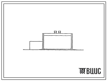 Типовой проект 284-9-27 Уборная на 4 очка с водонепроницаемым выгребом. Стены из кирпича, вариант – стены деревянные каркасно-обшивные. Объем 86 м3 (для кирпичных стен). Объем  46 м3 (для деревянных каркасно-обшивных стен)