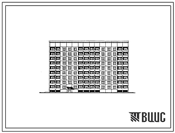 Типовой проект 161-121-138.13.87 5-этажное общежитие на 285 мест для рабочих и служащих (для строительства в Ленинградской области)