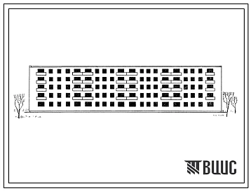 Типовой проект 1-434С-17к Пятиэтажный жилой дом на 80 квартир.