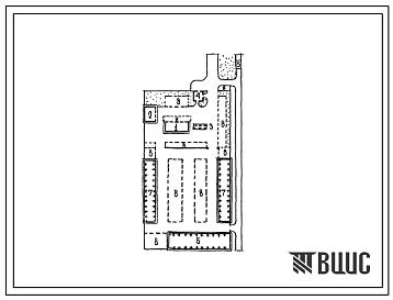 Типовой проект 816-01-44с.83 Пункты технического обслуживания на 50 и 100 хлопко-куракоуборочных машин и тракторов. Для строительства в районе сейсмичностью 7, 8 и 9 баллов