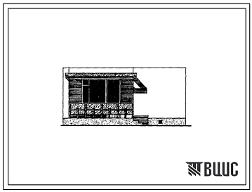 Типовой проект 185-000-279с.84 3-комнатный летний садовый домик. Для строительства в 3В,4Б,4В климатических подрайонах Азербайджанской ССР сейсмичностью 7 баллов.