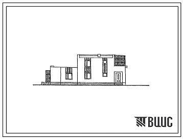 Типовой проект 144-40-29с.2 1-квартирный жилой дом с 7-комнатной квартирой типа 7Б (блокировка 5-2). Для строительства в 4А и 4Г климатических подрайонах сейсмичностью 7,8,9 баллов.