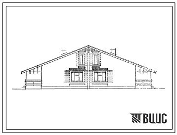 Типовой проект 184-188-4.1.87 1-этажный 2-квартирный жилой дом с 2-комнатными квартирами со стенами из кирпича. 1,2,3 уровни инженерного обеспечения. Для Нечерноземной зоны РСФСР.