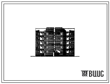 Типовой проект 68-06 Пятиэтажная блок-секция торцевая левая на 20 квартир (однокомнатных 1Б-1, двухкомнатных 2Б-9, трехкомнатных 3А-1, 3Б-9). Для строительства в 1А, 1Б, 1Г, 1Д климатических подрайонах