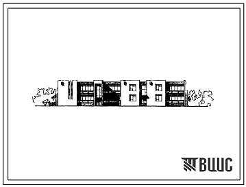 Типовой проект 215-2-163с Детские ясли-сад на 280 мест со стенами из пильного известняка. Для строительства в IVБ климатическом подрайоне Азербайджанской ССР сейсмичностью 7 и 8 баллов.