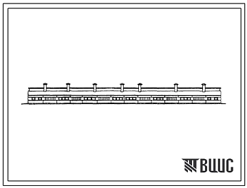 Типовой проект 801-465с Здание на 334 головы молодняка крупного рогатого скота привязного содержания.