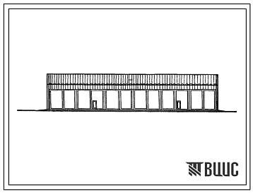 Типовой проект 817-168 Стоянка на 24 сельхозмашины.