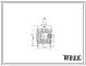 Проект 58463 Печь нагревательная щелевая размеры пода 0,7х0,7 м на газе