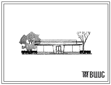 Типовой проект 274-12-12 Промтоварный магазин на 6 рабочих мест, для строительства во 2 и 3 строительно-климатических зонах.