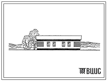 Типовой проект 184-52-128с 1-этажный 2-квартирный 5-комнатный жилой дом.