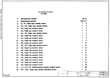 Альбом 1 Рабочие чертежи 